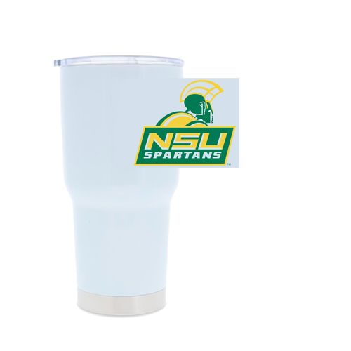 Picture of 30oz Stainless Steel Tumbler - white