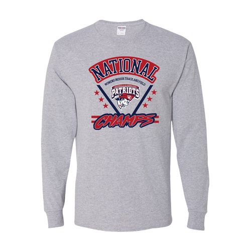 Picture of Dri-Power Long Sleeve T-Shirt - Athletic Heather