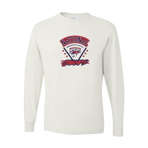 Picture of Youth Dri-Power Long Sleeve T-Shirt - White