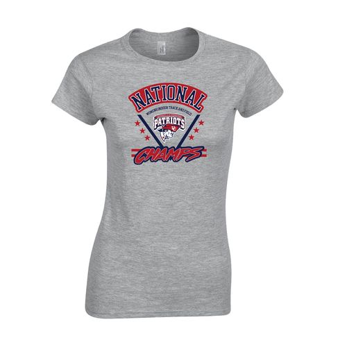 Picture of Women's Semi-Fitted Classic T-Shirt  - Sport Grey