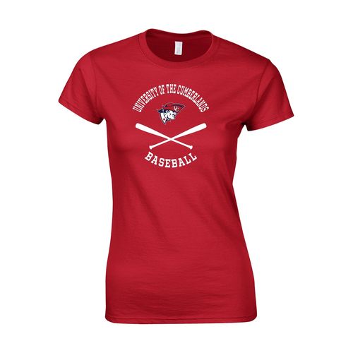 Picture of Women's Semi-Fitted Classic T-Shirt  - Red