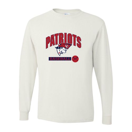 Picture of Youth Dri-Power Long Sleeve T-Shirt - White