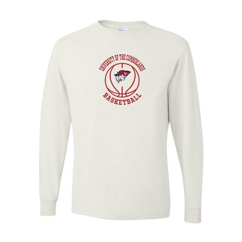 Picture of Dri-Power Long Sleeve T-Shirt - White