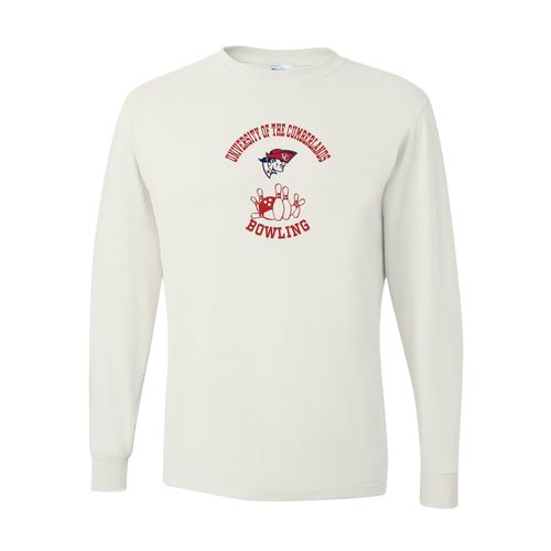 Picture of Dri-Power Long Sleeve T-Shirt - White