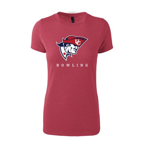 Picture of Women's Fitted Triblend T-Shirt - Red Heather