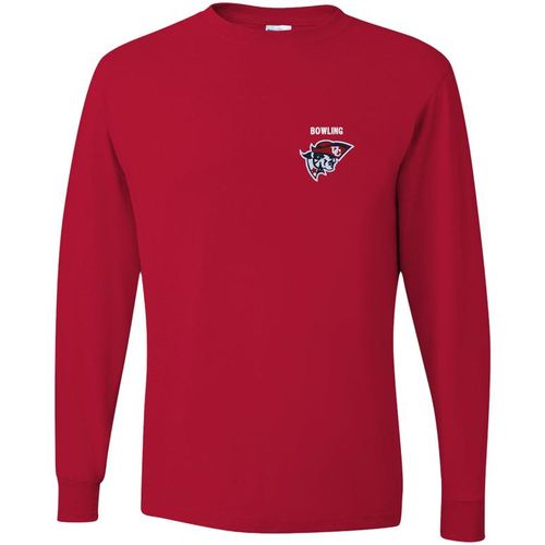 Picture of Dri-Power Long Sleeve T-Shirt - True Red