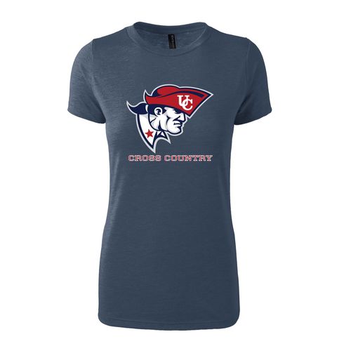 Picture of Women's Fitted Triblend T-Shirt - Navy Heather