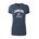 Picture of Women's Fitted Triblend T-Shirt - White