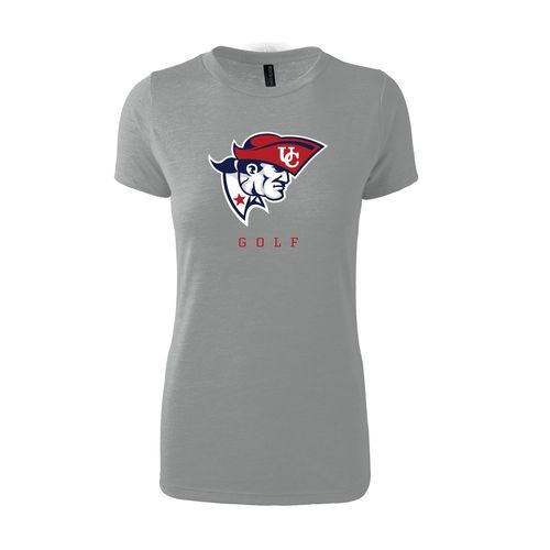 Picture of Women's Fitted Triblend T-Shirt - Grey Heather