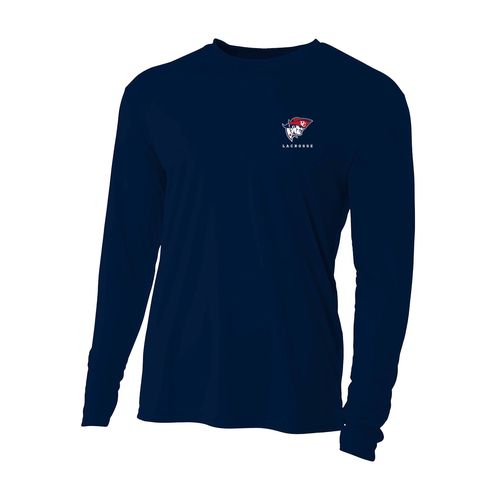 Picture of Youth Long Sleeve Performance Shirt - Navy