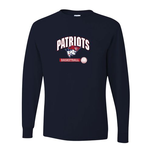 Picture of Youth Dri-Power Long Sleeve T-Shirt - Navy