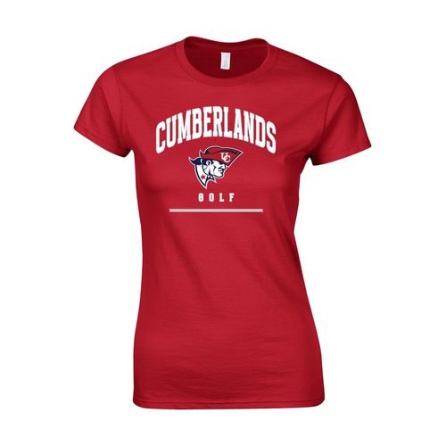 Picture of Women's Semi-Fitted Classic T-Shirt  - Red
