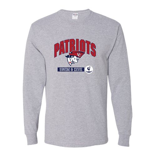 Picture of Dri-Power Long Sleeve T-Shirt - Athletic Heather