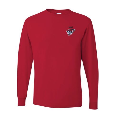 Picture of Dri-Power Long Sleeve T-Shirt - True Red