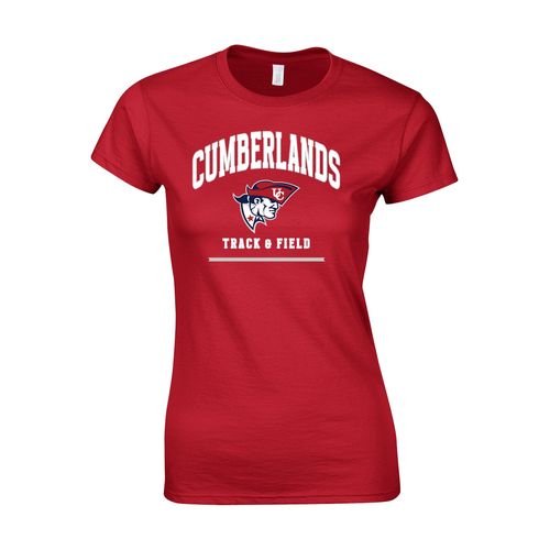 Picture of Women's Semi-Fitted Classic T-Shirt  - Red