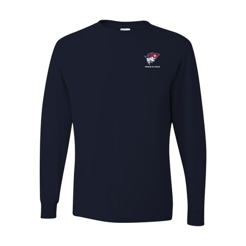 Picture of Youth Dri-Power Long Sleeve T-Shirt - Navy