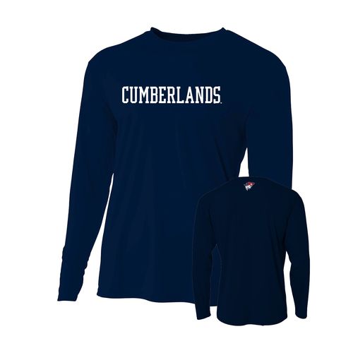 Picture of Youth Long Sleeve Performance Shirt - Navy