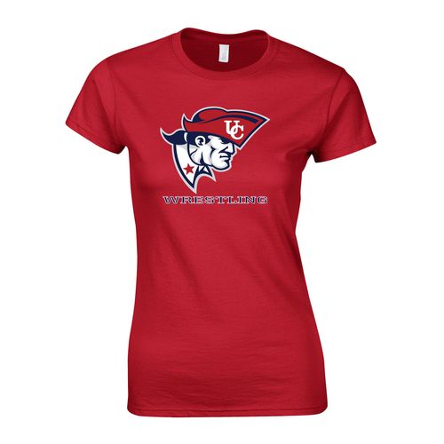 Picture of Women's Semi-Fitted Classic T-Shirt  - Red