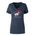 Picture of Women's Semi- Fitted Premium V- Neck T-Shirt  - Charcoal Heather