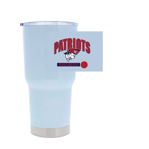 Picture of 30oz Stainless Steel Tumbler - White