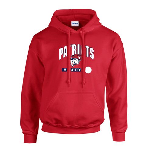 Picture of Fleece Hoodie - Red