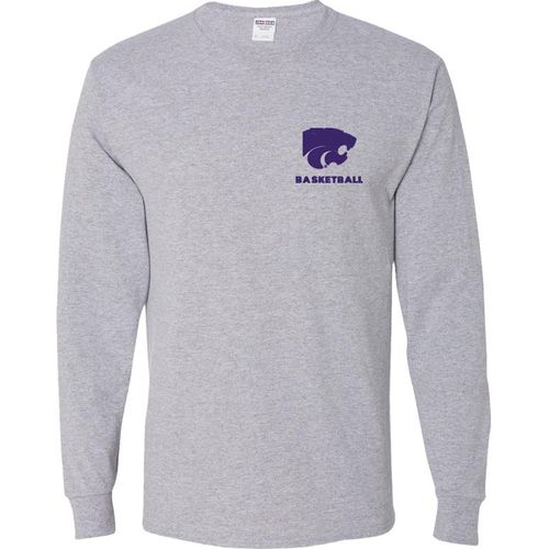 Picture of Dri-Power Long Sleeve T-Shirt - Athletic Heather