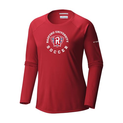 Picture of Women's Tidal Tee Long Sleeve Shirt - intense red