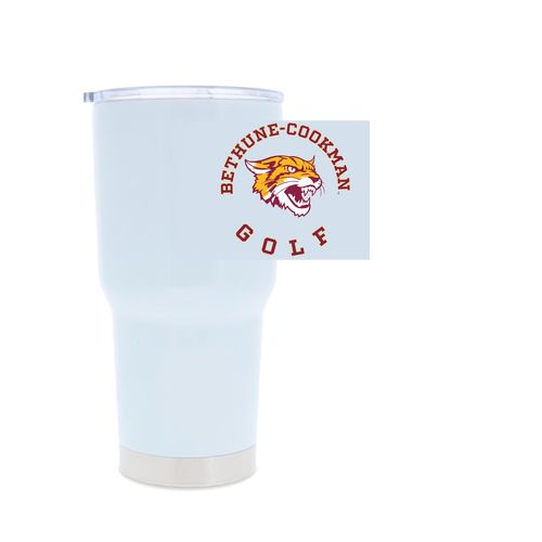 Picture of 30oz Stainless Steel Tumbler - white