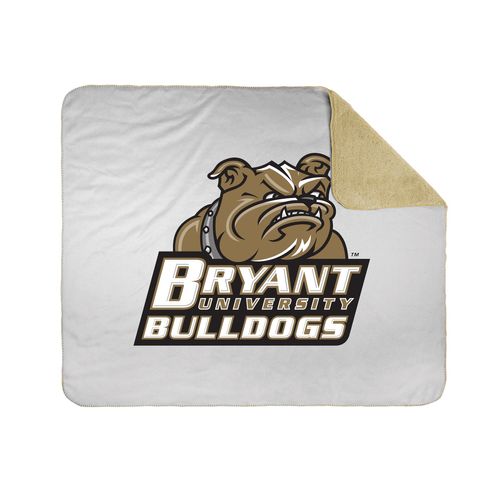 Picture of 50x60 Sherpa Lined Throw Blanket - white