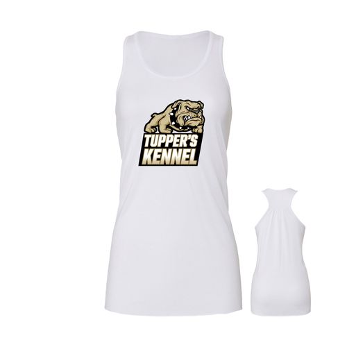 Picture of Women's Flowy Racerback Tank - white