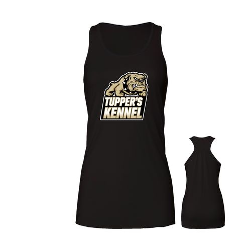 Picture of Women's Flowy Racerback Tank - black