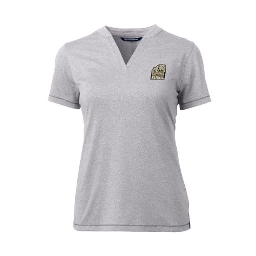 Picture of C&B Womens Forge Heathered Stretch Blade Top - Polished Heather