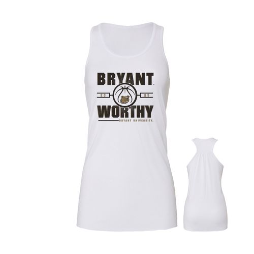Picture of Women's Flowy Racerback Tank - white