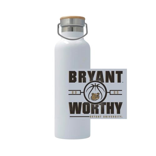 Picture of 25oz Stainless Steel Thermos - white