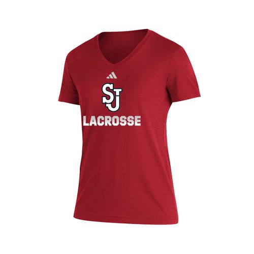 Picture of Womens Blend SS Tee - power red