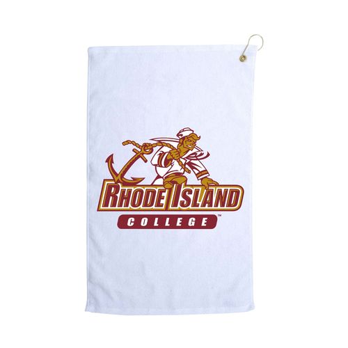 Picture of Terry Velour Golf Towel - white