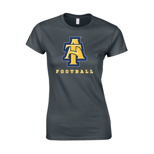 Picture of Women's Semi-Fitted Classic T-Shirt  - charcoal