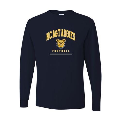 Picture of Youth Dri-Power Long Sleeve T-Shirt - Navy