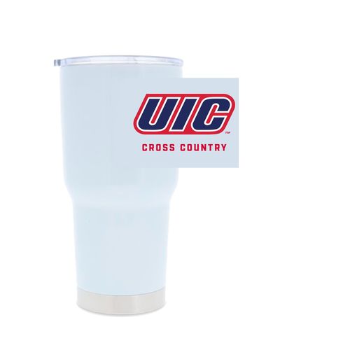 Picture of 30oz Stainless Steel Tumbler - white