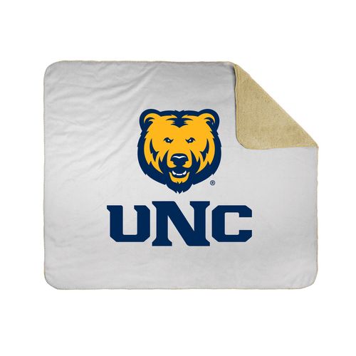 Picture of 50x60 Sherpa Lined Throw Blanket - white