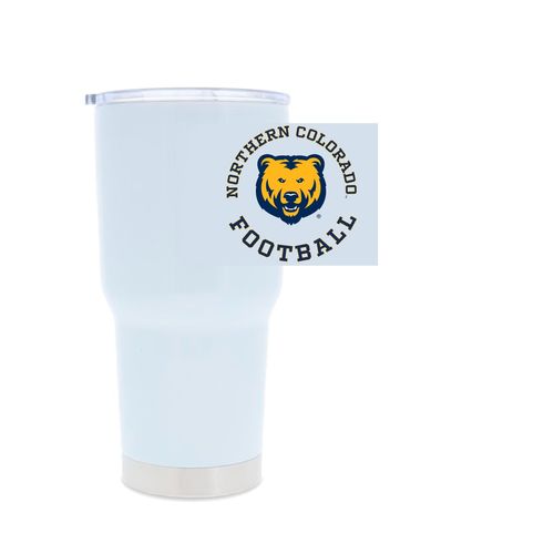 Picture of 30oz Stainless Steel Tumbler - white