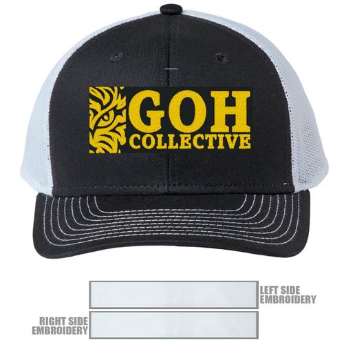 Picture of The Game Everyday Trucker Cap - black/ white