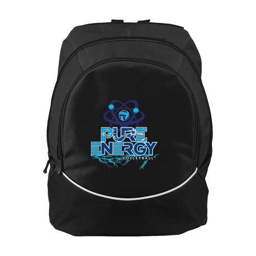 Picture of Augusta Tri-Color Backpack - Black White