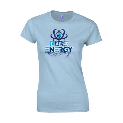 Picture of Women's Semi-Fitted Classic T-Shirt  - Light Blue