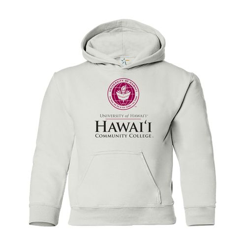 Picture of Heavy Blend Youth Hooded Sweatshirt - White
