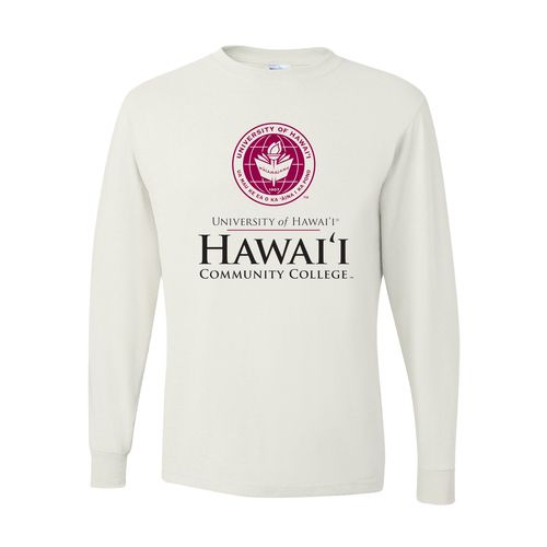 Picture of Dri-Power Long Sleeve T-Shirt - White