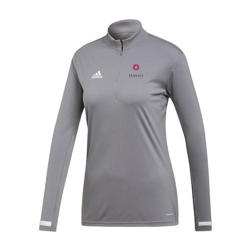 Picture of Women's Team19 1/4 Zip Long Sleeve - Grey Five
