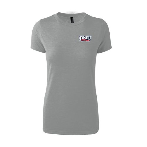 Picture of Women's Fitted Triblend T-Shirt - grey heather