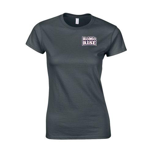 Picture of Women's Semi-Fitted Classic T-Shirt  - charcoal