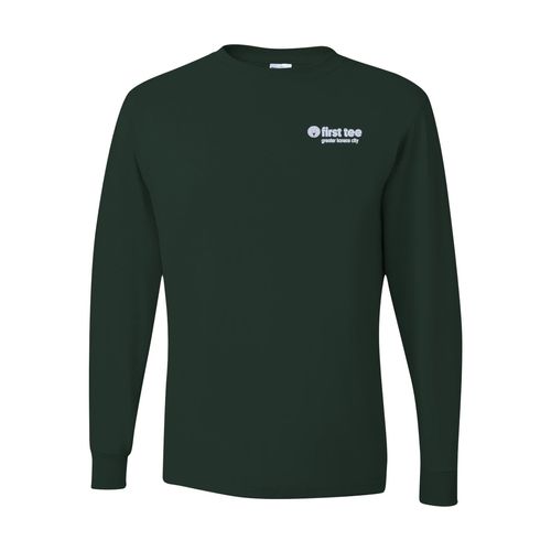 Picture of Dri-Power Long Sleeve T-Shirt - Forest Green